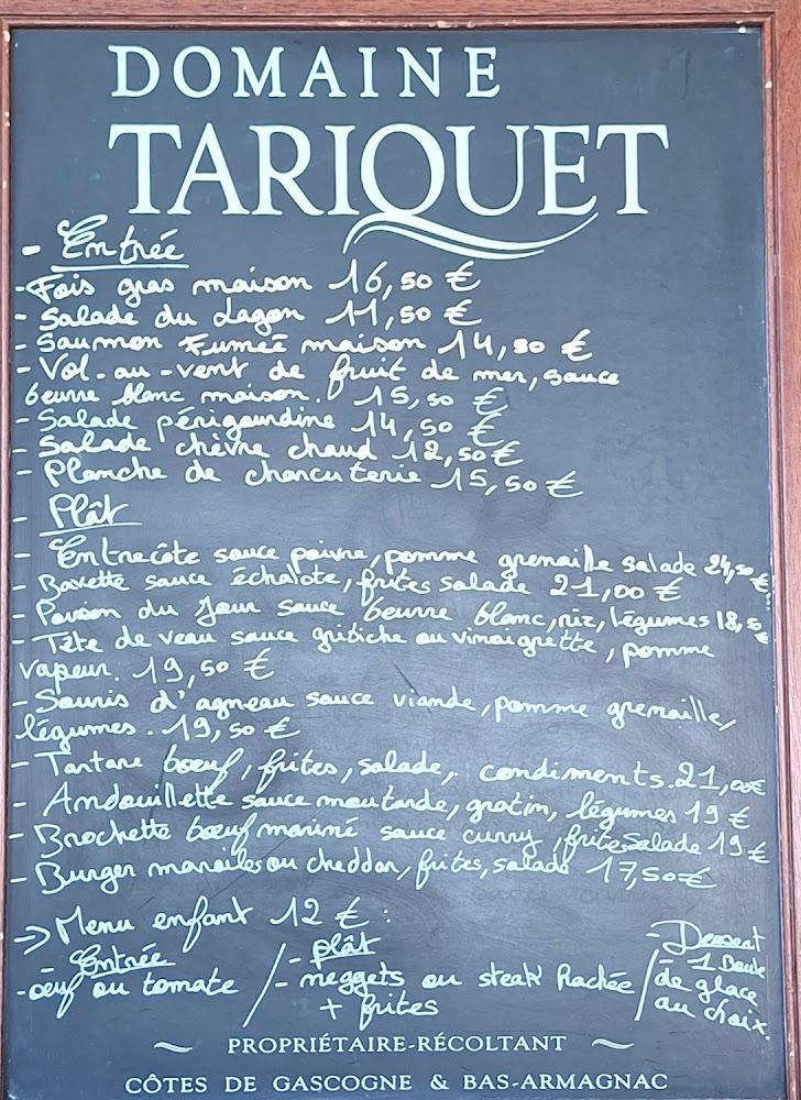 Le Lagon Bleu - Menu Image 1